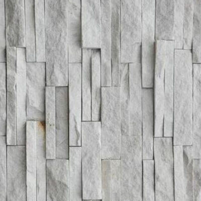 Star Galaxy Waterfall Stone Cladding { White Panel }